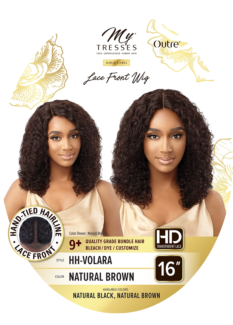 Outre 100% Human Hair MyTresses Gold Label Lace Front Wig HH Volara - Elevate Styles
