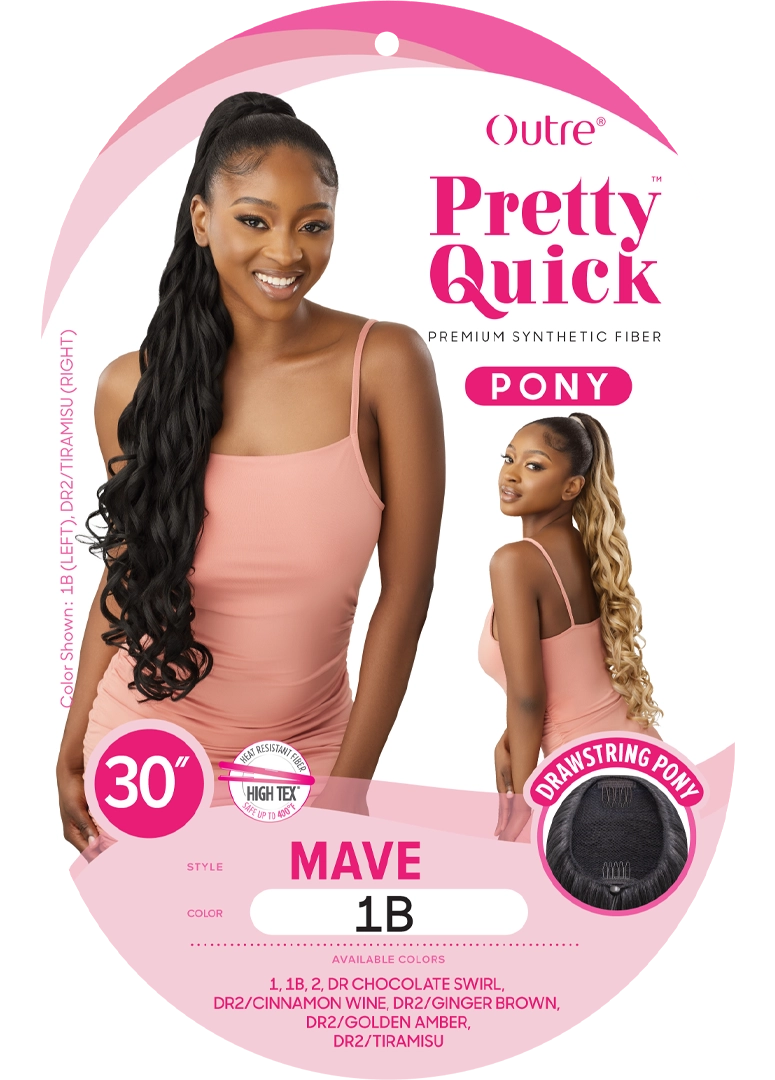 Outre Pretty Quick™ Pony Mave PQDPMAV - Elevate Styles