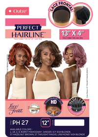 Thumbnail for Outre Perfect Hairline Fully Hand-Tied 360 Frontal 13x4 HD Lace Front Wig - PH 27