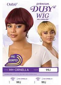 Thumbnail for Outre Premium Duby 100% Human Hair Wig HH Ornella DWHORN - Elevate Styles