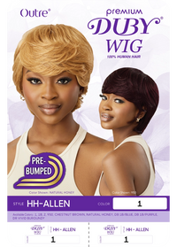Thumbnail for Outre Premium Duby 100% Human Hair Wig HH Allen - Elevate Styles
