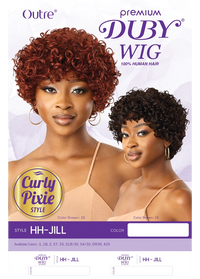Thumbnail for Outre Premium Duby 100% Human Hair Wig HH Jill - Elevate Styles