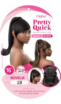Thumbnail for Outre Premium Synthetic Pretty Quick Bang X Pony Novelia 16
