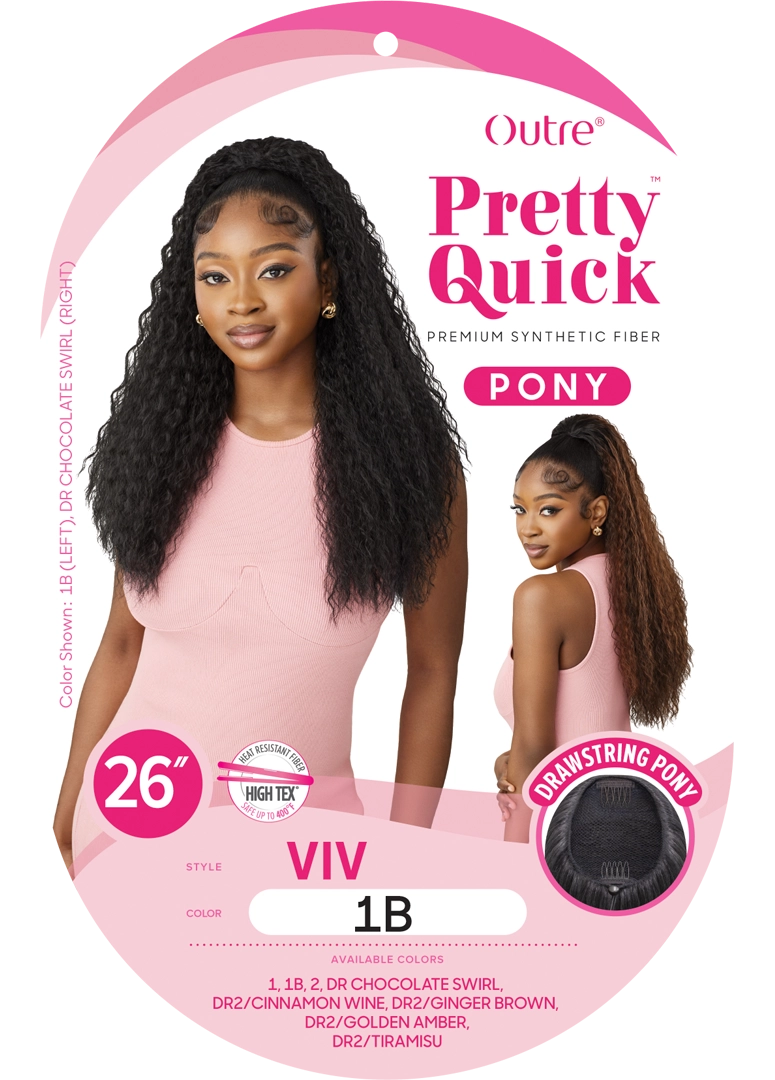 Outre Pretty Quick Pony Viv PQDPVIV - Elevate Styles