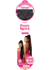 Thumbnail for Outre Pretty Quick™ Pony Bone Straight 34