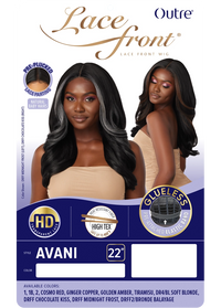 Thumbnail for Outre Synthetic Glueless HD Transparent Lace Front Wig Avani - Elevate Styles