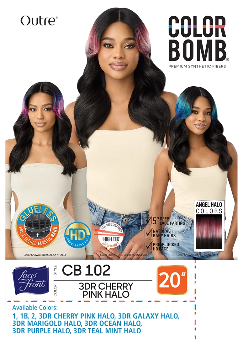 Outre Color Bomb Lace Front Wig CB102 - Elevate Styles