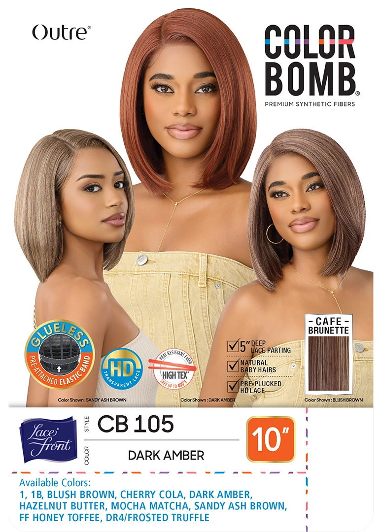 Outre Color Bomb Lace Front Wig CB105 - Elevate Styles