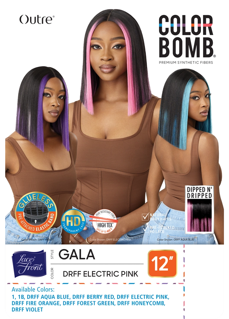 Outre Color Bomb Lace Front Wig Gala QLCBGAL - Elevate Styles