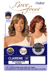 Thumbnail for Outre Synthetic Glueless HD Transparent Lace Front Wig Clairene QLCRN - Elevate Styles