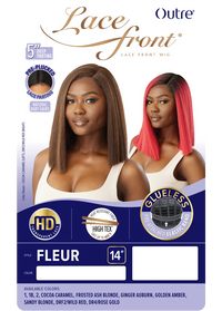 Thumbnail for Outre Synthetic Glueless HD Transparent Lace Front Wig Fleur - Elevate Styles