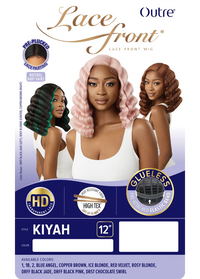 Thumbnail for Outre Synthetic Glueless HD Transparent Lace Front Wig Kiyah - Elevate Styles