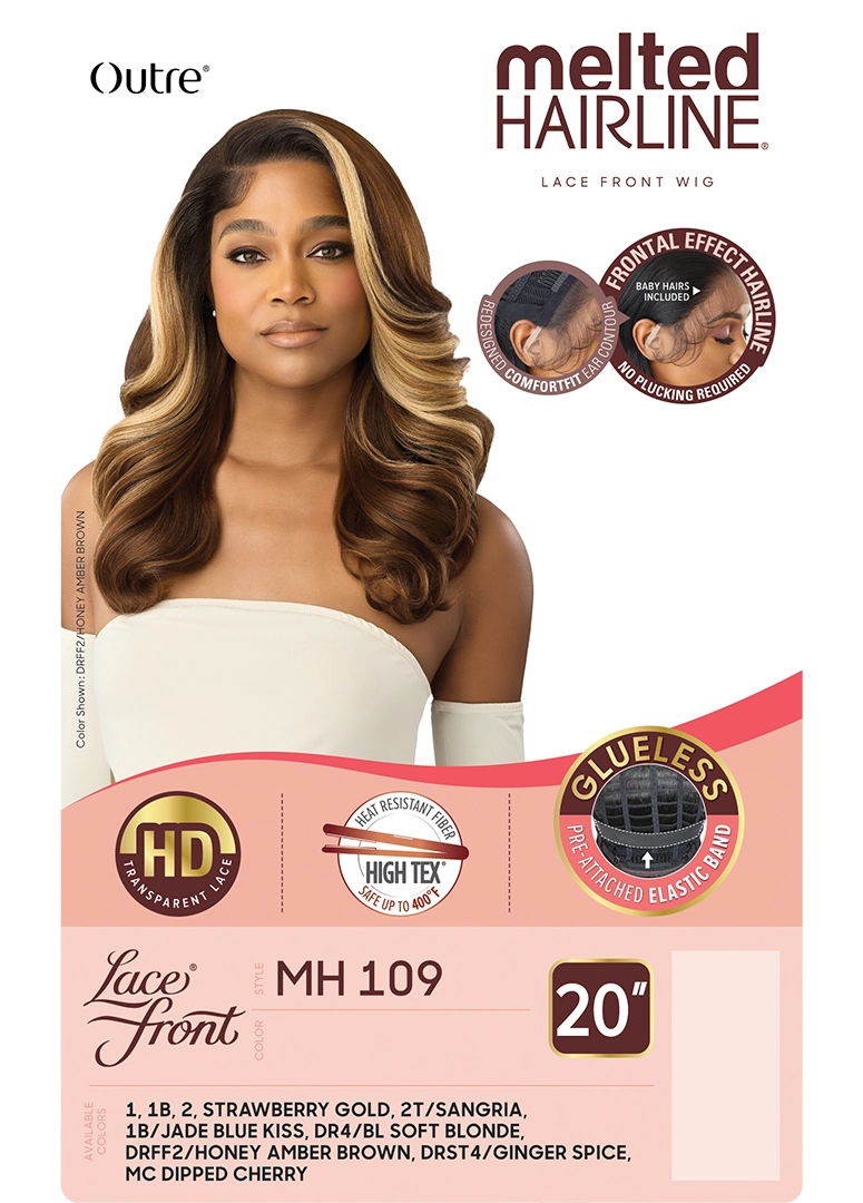 Outre Synthetic Melted Hairline HD Lace Front Wig MH109 QLMHMH109 - Elevate Styles