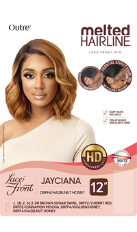 Thumbnail for Outre Melted Hairline Collection - Swiss Lace Front Wig Jayciana - Elevate Styles