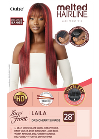 Thumbnail for Outre Synthetic Melted Hairline HD Lace Front Wig Laila QLMHLAI - Elevate Styles