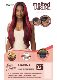 Thumbnail for Outre Synthetic Melted Hairline HD Lace Front Wig Madina QLMHMAD - Elevate Styles