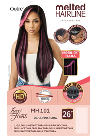 Thumbnail for Outre Synthetic Melted Hairline HD Lace Front Wig MH101 QLMHMH101 - Elevate Styles