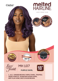 Thumbnail for Outre Synthetic Melted Hairline HD Lace Front Wig MH107 QLMHMH107 - Elevate Styles