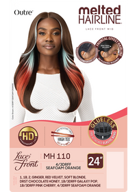 Thumbnail for Outre Synthetic Melted Hairline HD Lace Front Wig MH110 QLMHMH110 - Elevate Styles