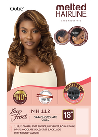 Thumbnail for Outre Synthetic Melted Hairline HD Lace Front Wig MH112 QLMHMH112 - Elevate Styles