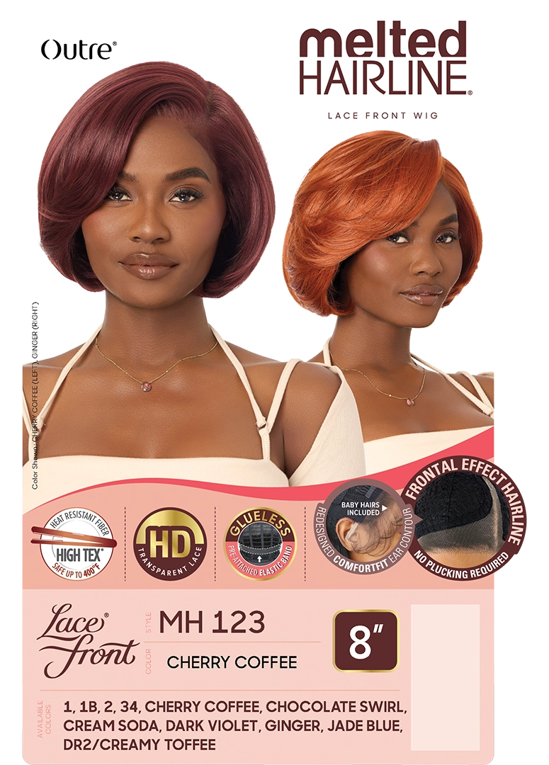 Outre Synthetic Melted Hairline HD Lace Front Wig MH123 QLMHMH123 - Elevate Styles