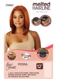 Thumbnail for Outre Synthetic Melted Hairline HD Lace Front Wig Mora QLMHMOR - Elevate Styles