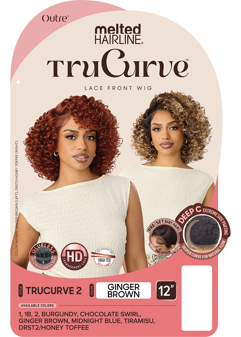 Outre Melted Hairline TruCurve Synthetic Lace Front Wig - TRUCURVE 2 QLMHTTC2 - Elevate Styles