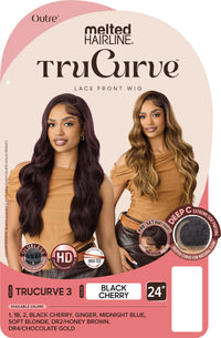 Thumbnail for Outre Melted Hairline TruCurve Synthetic Lace Front Wig - TRUCURVE 3 QLMHTTC3 - Elevate Styles