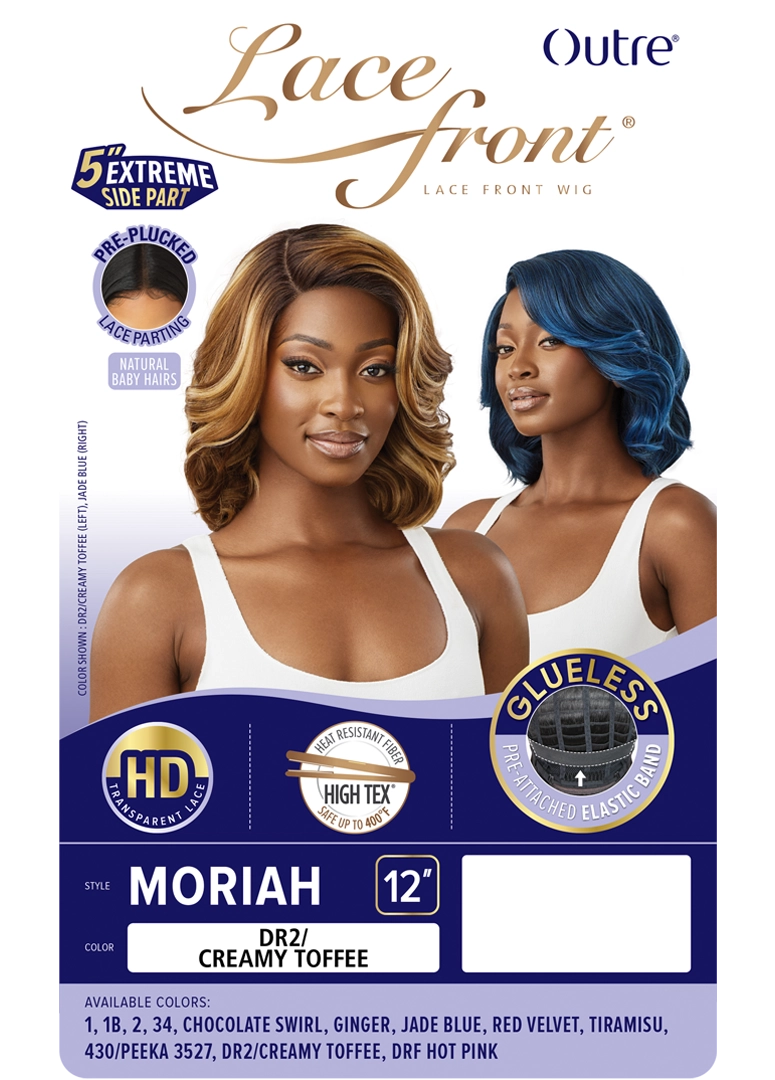 Outre Synthetic Glueless HD Transparent Lace Front Wig Moriah QLMOR - Elevate Styles