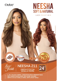 Thumbnail for Outre Premium Soft & Natural HD Lace Front Wig Neesha 211 QLNSNN211 - Elevate Styles