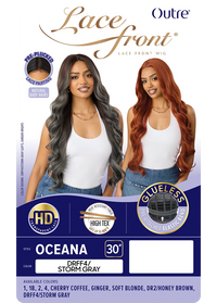 Thumbnail for Outre Synthetic Glueless HD Transparent Lace Front Wig Oceana QLOCN - Elevate Styles