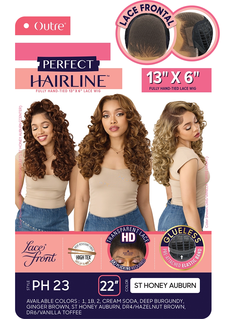 Outre Perfect Hairline Fully Hand-Tied 360 Frontal 13x6 HD Lace Front Wig - PH 23