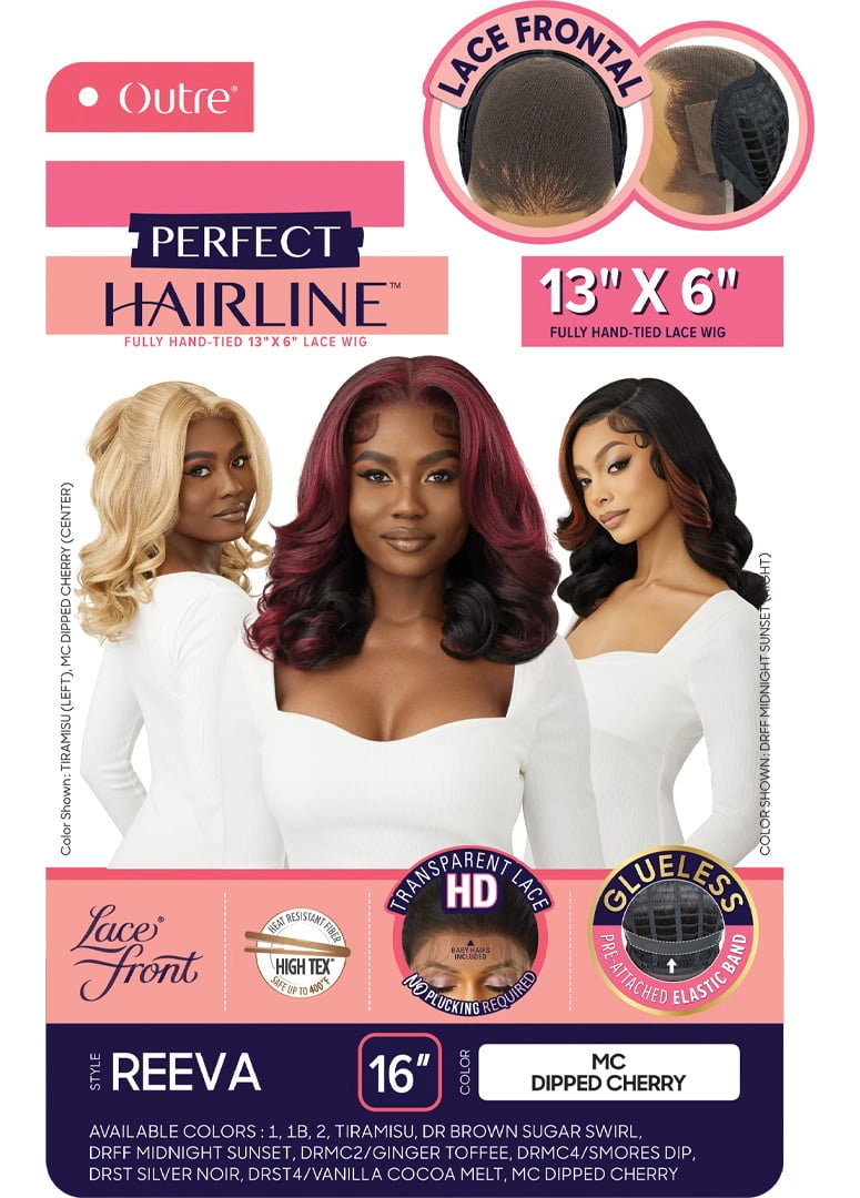 Outre Perfect Hairline 360 Frontal Lace 13"x 6" HD Transparent Lace Front Wig Reeva - Elevate Styles