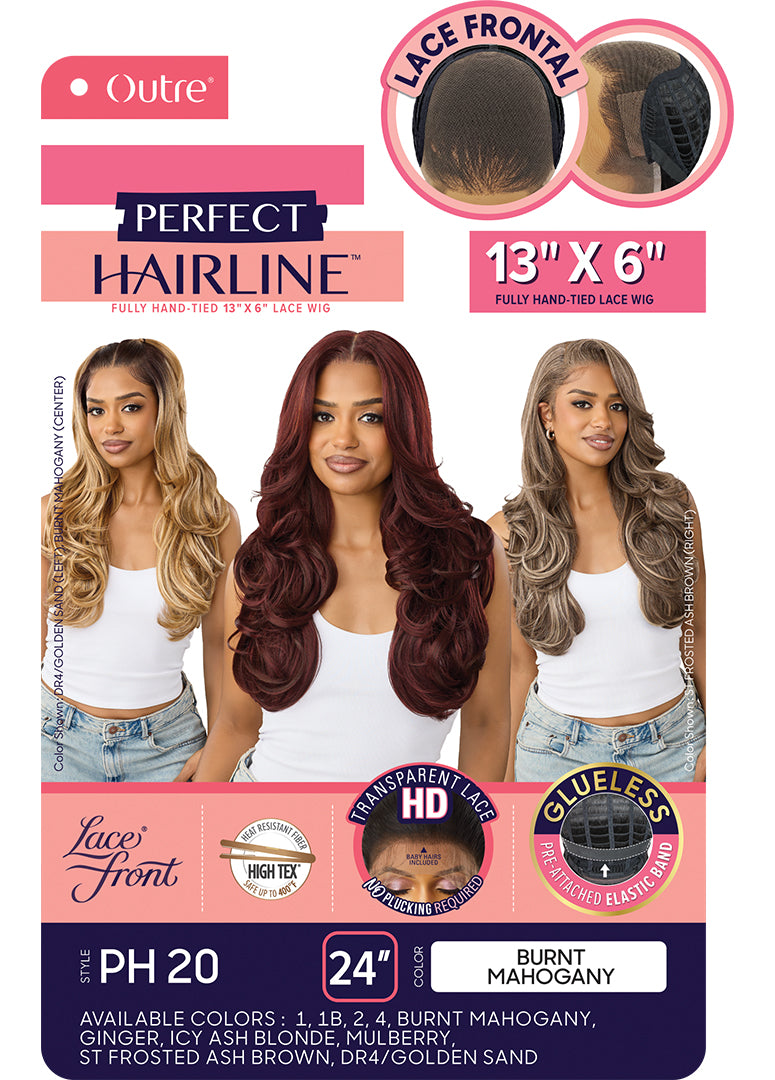 Outre Perfect Hairline 360 Frontal Lace 13"x 6" HD Transparent Lace Front Wig PH20 QLPHLPH20 - Elevate Styles