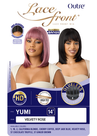 Thumbnail for Outre Synthetic Glueless HD Transparent Lace Front Wig Yumi QLYUM - Elevate Styles