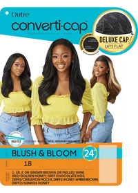 Thumbnail for Outre Converti-Cap Wig Blush and Bloom - Elevate Styles