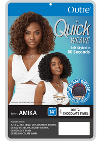 Thumbnail for Outre Quick Weave Half Wig Amika QSAMI - Elevate Styles