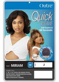 Thumbnail for Outre Quick Weave Half Wig Miriam QSMIR - Elevate Styles