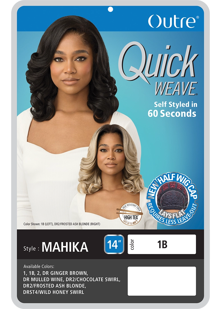 Outre Quick Weave Half Wig Mahika QSMAH - Elevate Styles