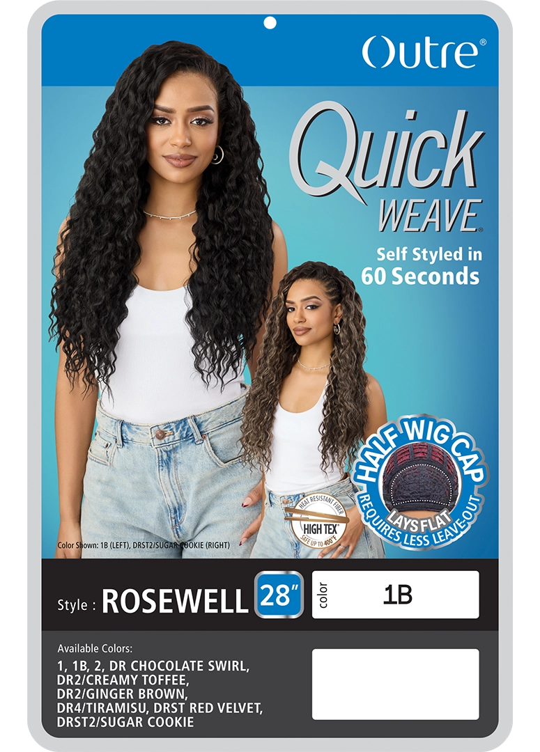 Outre Quick Weave Synthetic Half Wig Rosewell QSROS - Elevate Styles
