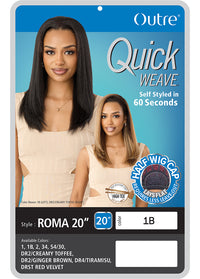 Thumbnail for Outre Quick Weave Half Wig Roma 20