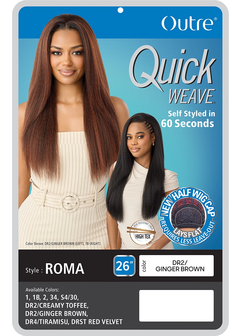 Outre Quick Weave Half Wig Roma QSROM - Elevate Styles