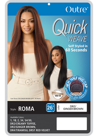 Thumbnail for Outre Quick Weave Half Wig Roma QSROM - Elevate Styles