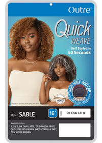 Thumbnail for Outre Quick Weave Half Wig Sable QSSBL - Elevate Styles