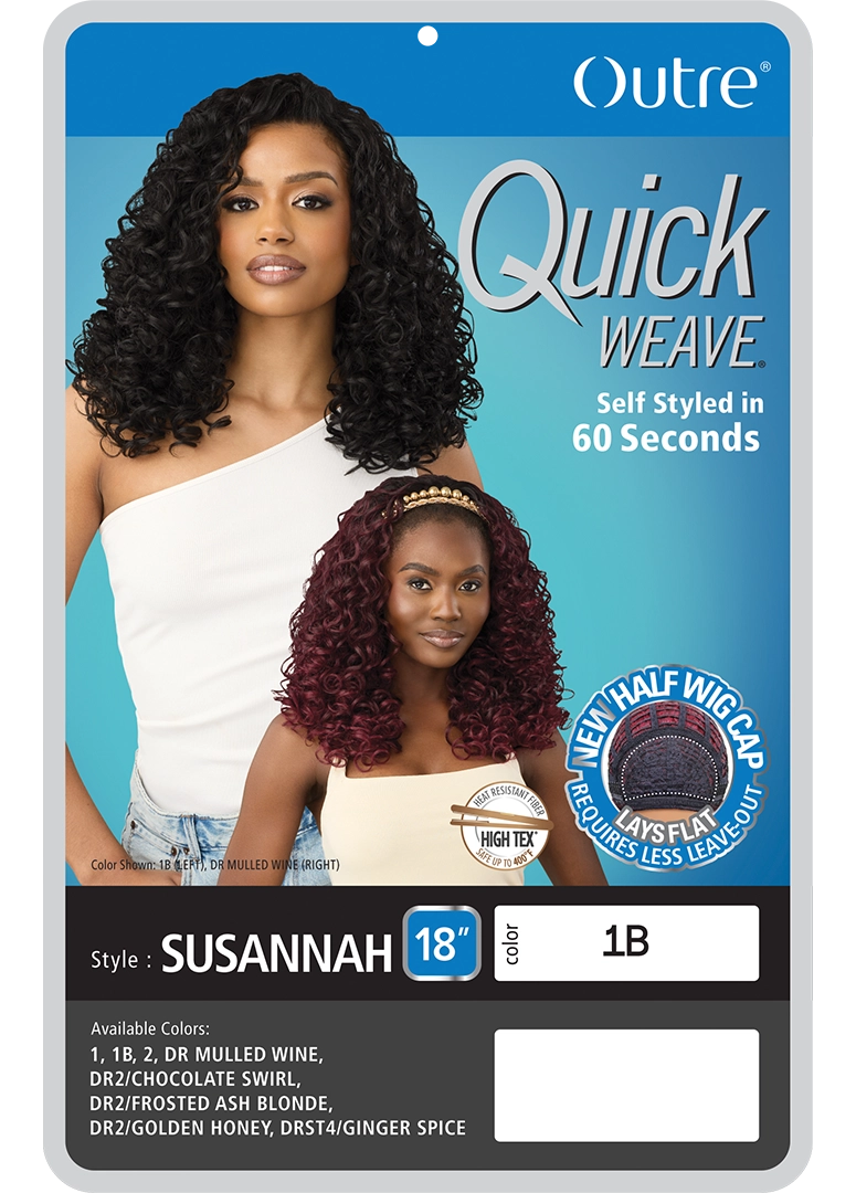 Outre Quick Weave Half Wig Susannah QSSUS - Elevate Styles