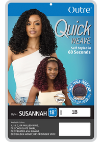 Thumbnail for Outre Quick Weave Half Wig Susannah QSSUS - Elevate Styles
