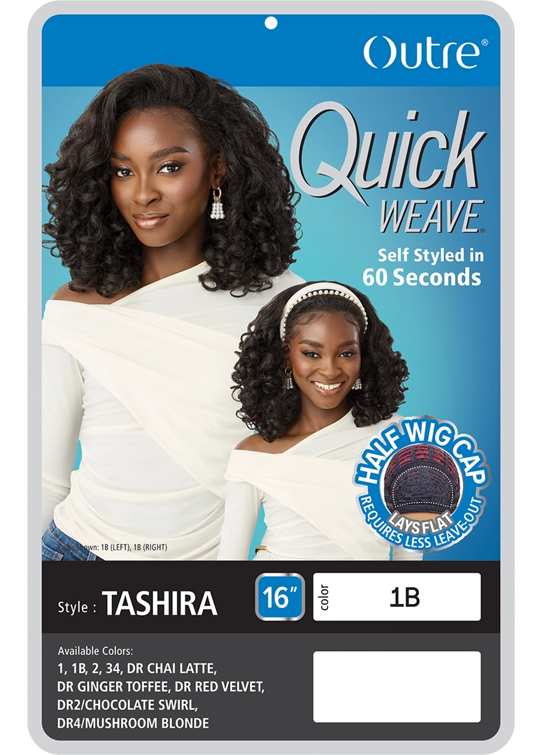 Outre Quick Weave Synthetic Half Wig Tashira QSTAS - Elevate Styles