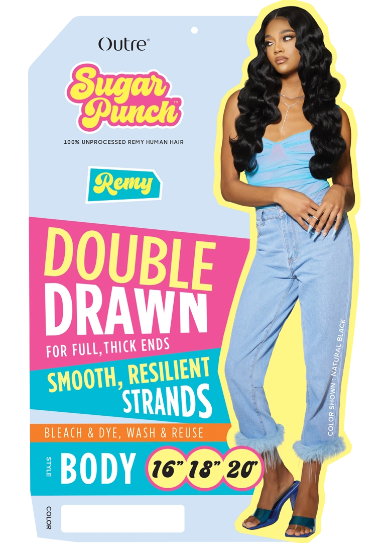 Sugar Punch Unprocessed 100% Remy Human Hair Body - Elevate Styles