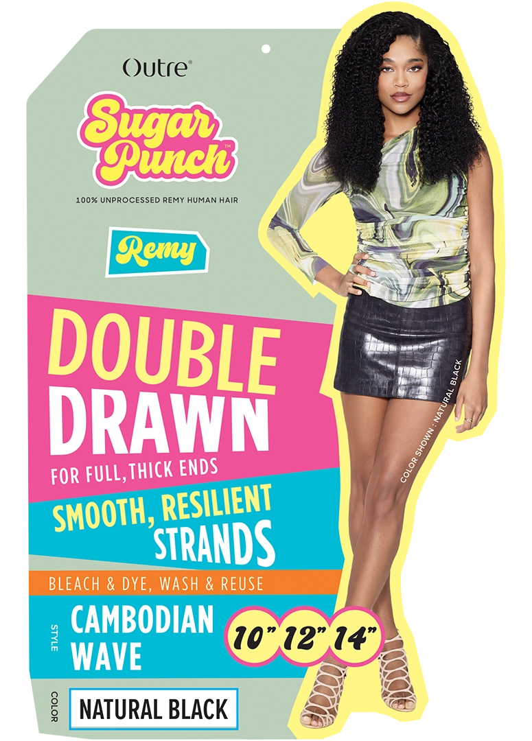 Sugar Punch Unprocessed 100% Remy Human Hair Cambodian Wave Multi - Elevate Styles