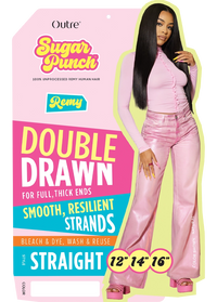 Thumbnail for Sugar Punch Unprocessed 100% Remy Human Hair Straight - Elevate Styles